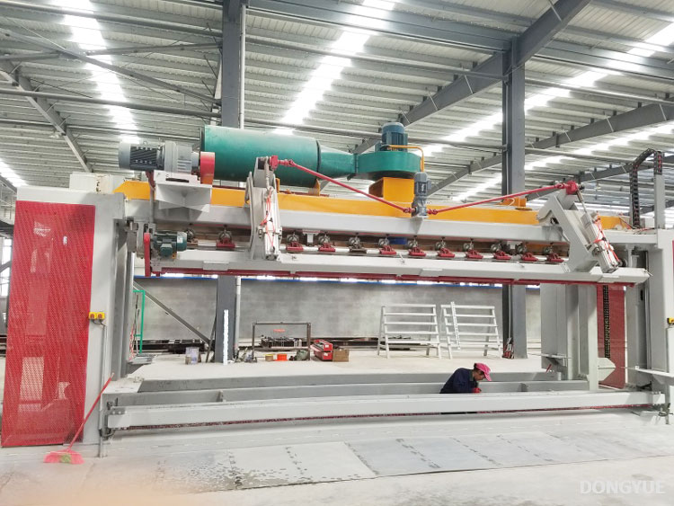 年產(chǎn)量15萬立方米加氣塊生產(chǎn)線全套設備