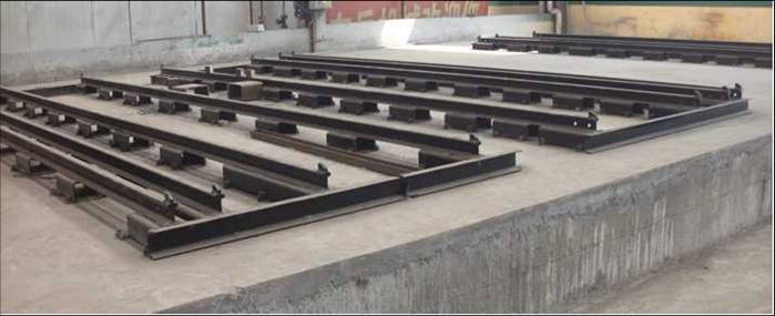 加氣塊生產(chǎn)線試車平臺